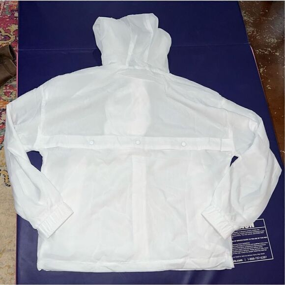 White Mitsubishi Packet Hooded Jacket - Picture 6 of 7